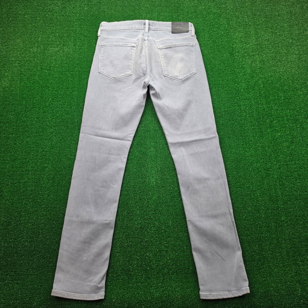 PAIGE Lennox Slim Fit Jeans Mens 31x32 Vintage Flint Blue Grey Stretch Denim - Picture 2 of 13